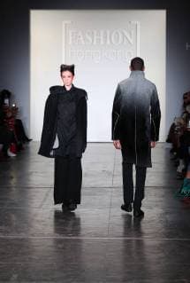 (180209) -- NEW YORK, Feb. 9, 2018 -- Models present creations of Hong Kong label of HARRISON WONG during New York Fashion Week 2018 in New York, the United States, on Feb. 9, 2018. Three Hong Kong fashion labels showcased their creations here on Friday. ) U.S.-NEW YORK-FASHION WEEK-FASHION HONG KONG WuxRong 