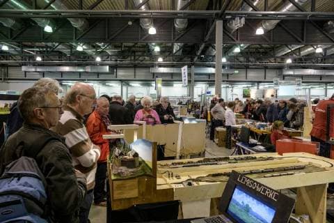 Chemnitz 20180209 Dresden at the Messe Dresden found the 14 model railroad experience instead of this is by the model railway Club conducted Pirna Copyright: xKunz Eibner-Pressefotox EP_Kunz