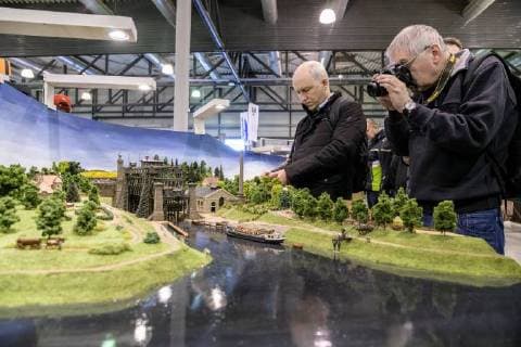 Chemnitz 20180209 Dresden at the Messe Dresden found the 14 model railroad experience instead of this is by the model railway Club conducted Pirna Copyright: xKunz Eibner-Pressefotox EP_Kunz