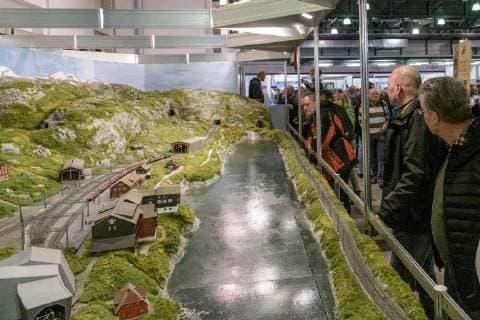 Chemnitz 20180209 Dresden at the Messe Dresden found the 14 model railroad experience instead of this is by the model railway Club conducted Pirna Copyright: xKunz Eibner-Pressefotox EP_Kunz