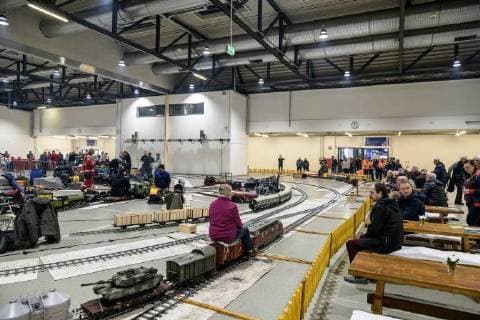 Chemnitz 20180209 Dresden at the Messe Dresden found the 14 model railroad experience instead of this is by the model railway Club conducted Pirna Copyright: xKunz Eibner-Pressefotox EP_Kunz