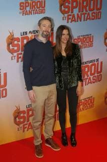 Vincent Desagnat - Charlotte Gabris CELEBRITES : Avant Premiere Spirou et Fantasio - Paris - 11 02 2018 MichaelBaucher Panoramic 