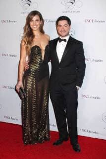 Alexandra Siegel and Jason Fuchs at the arrival to the USC Libraries scripter award on 10 02 2018 in Los Angeles 30th annual USC Libraries Scripter Award in Los Angeles 2018