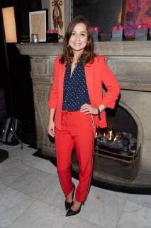 Sarah of all 10 years anniversary of romance TV and blue flower award in Berlin on 14 02 2018 romance TV anniversary and blue flower award