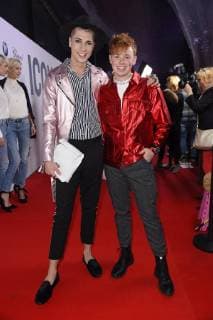 Maximilian Seitz Erik Scholz at the young ICONs award at the Spindler Klatt in Berlin on 14 02 2018