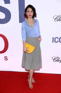 Nadine Warmuth young ICONs award at the Spindler Klatt in Berlin on 14 02 2018