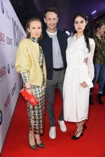 Alina Levshin Vladimir Burlakov Violetta Schurawlow young ICONs award at the Spindler Klatt in Berlin on 14 02 2018