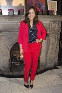Sarah all at the ceremony of the blue flower award 2018 in the restaurant Grosz Berlin 14 02 2018 Foto:xK.xWernerx xFuturexImage