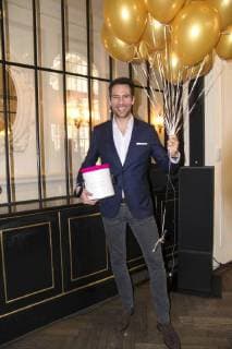 Alexander Mazza at the ceremony of the blue flower award 2018 in the restaurant Grosz Berlin 14 02 2018 Foto:xK.xWernerx xFuturexImage
