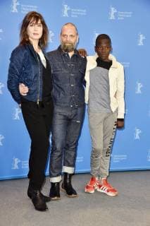 Susanne Wolff Wolfgang Fischer and Gemma Oduor Wekesa Styx during the photocall at the 68th Berlin International Film Festival Berlinale 2018 on February 16 2018 in Berlin Germany Foto:xN.xKubelkax xFuturexImage