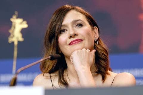 Actress Emily Mortimer during the press conference for the film THE BOOKSHOP on the occasion of the 68 Berlinale snapshot photography xK M Krause