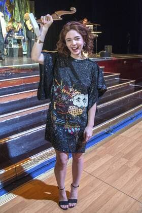 Matilda de Angelis at the Notte delle Stelle Premio BACCO 2018 during the Berlinale 2018 in the Hotel Maritim Berlin 16 02 2018 Foto:xK.xWernerx xFuturexImage