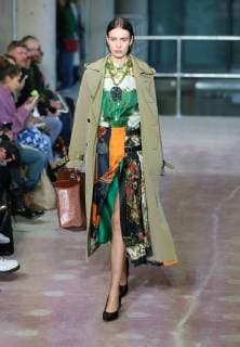 February 17, 2018 - London, United Kingdom - TOGA - Catwalk - LFW February 2018. A model walk the runway at the TOGA show during London Fashion Week February 2018 at BFC Show Space. London United Kingdom - ZUMAs197 20180217_zaa_s197_032 Copyright: xRahmanxHassanix xSopaxImagesx
