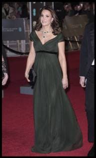 . 18 02 2018. London, United Kingdom. The Duchess of Cambridge arriving at the British Academy Film Awards in London.  xStephenxLockx xi-Imagesx IIM-16994-0055