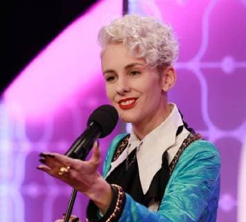 Mainz House of Commons award of the German cabaret Prize 2018 Lisa Eckhart Prize © Bernd Eßling 18 02 2018