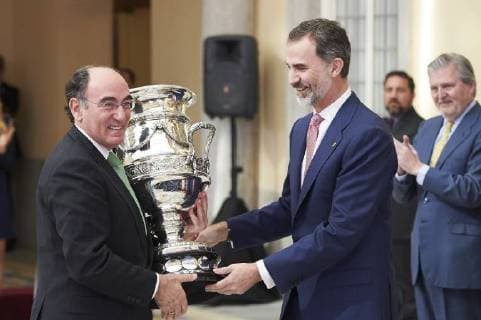 February 19, 2018 - Madrid, Madrid, Spain - King Felipe VI of Spain attend National Sport Awards 2015 at Royal Palace of El Pardo on January 23, 2017 in Madrid, Spain. Madrid Spain  - ZUMAg15_ 20180219_zaf_g15_042 Copyright: xJackxAbuinx