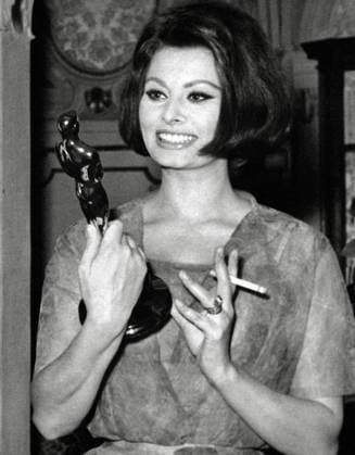 OSCARS. Beste Hauptdarstellerin. Preisträgerinnen 1961-1970 Sophia Loren, circa 1962 File Reference 33536_137THA Hollywood CA USA  Copyright: xCinemaxPublishersxCollectionx 33536_137THA