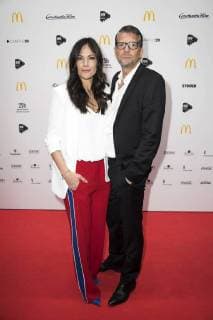 Bettina Zimmermann and Kai Wiesinger at the 99Fire Films Award 2018 during the Berlinale 2018 in the Admiralpalast Berlin 21 02 2018 Foto:xF.xKernx xFuturexImage