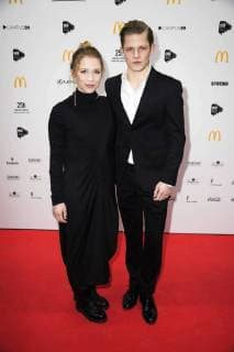Anna Lena Klenke and Max von der Groeben at the 99Fire Films Award 2018 during the Berlinale 2018 in the Admiralspalast Berlin 21 02 2018 Foto:xF.xKernx xFuturexImage