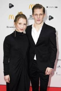 Anna Lena Klenke and Max von der Groeben at the 99Fire Films Award 2018 during the Berlinale 2018 in the Admiralspalast Berlin 21 02 2018 Foto:xF.xKernx xFuturexImage