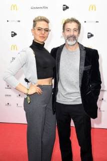 Belen Moana and Gedeon Burkhard at the 99Fire Films Award 2018 during the Berlinale 2018 in the Admiralspalast Berlin 21 02 2018 Foto:xF.xKernx xFuturexImage