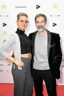 Belen Moana and Gedeon Burkhard at the 99Fire Films Award 2018 during the Berlinale 2018 in the Admiralspalast Berlin 21 02 2018 Foto:xF.xKernx xFuturexImage