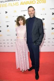 Sophie Schlichting and Daniel Schreiber at the 99Fire Films Award 2018 during the Berlinale 2018 in the Admiralspalast Berlin 21 02 2018 Foto:xF.xKernx xFuturexImage