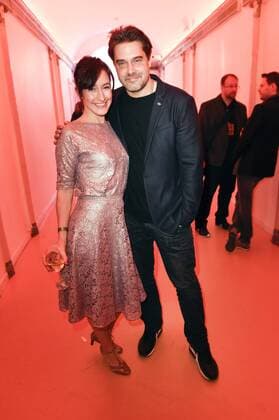Maike von Bremen and Raphael Vogt at the 99Fire Films Award 2018 during the Berlinale 2018 in the Admiralspalast Berlin 21 02 2018 Foto:xF.xKernx xFuturexImage