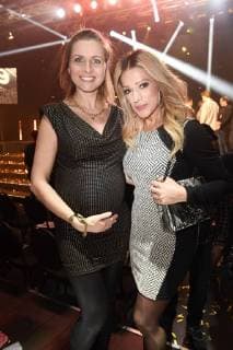 Jessica Boehrs and Shirin Tabatabai at the 99Fire Films Award 2018 during the Berlinale 2018 in the Admiralspalast Berlin 21 02 2018 Foto:xF.xKernx xFuturexImage