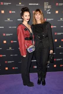 Carin C Tietze with daughter Lilly Tietze at the 15 Best Brands Award ceremony at the Hotel Bayerischer Hof Munich 21 02 2018 Foto:xP.xSchönbergerx xFuturexImage