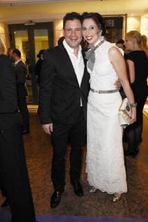 Lola Paltinger with friend Andreas Meister at the 15 Best Brands Award ceremony at the Hotel Bayerischer Hof Munich 21 02 2018 Foto:xP.xSchönbergerx xFuturexImage