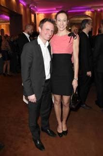 Christine Theiss with husband Hans Theiss at the 15 Best Brands Award ceremony at the Hotel Bayerischer Hof Munich 21 02 2018 Foto:xP.xSchönbergerx xFuturexImage