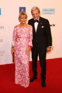 Uschi Glas and Dieter Hermann at the ceremony Goldene Kamera 2018 on 22 02 2018 in Hamburg Golden Camera Award ceremony 2018 in Hamburg