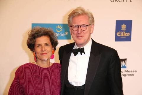 Theo Koll and his wife Franziska at the ceremony Goldene Kamera 2018 on 22 02 2018 in Hamburg Golden Camera Award 2018 in Hamburg