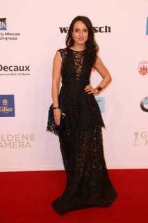 Stephanie Stumph at the ceremony Goldene Kamera 2018 on 22 02 2018 in Hamburg Golden Camera Award Ceremony 2018 in Hamburg