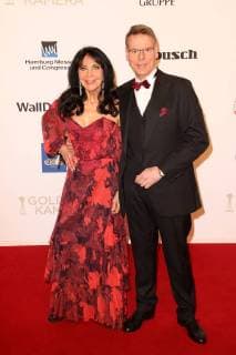 Dunja Rajter and Michael Eichler at the ceremony Goldene Kamera 2018 at 22 02 2018 in Hamburg Golden Camera Award 2018 in Hamburg