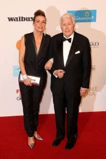 Peter Weck and his daughter Barbara at the ceremony Goldene Kamera 2018 on 22 02 2018 in Hamburg Golden Camera Awards 2018 in Hamburg