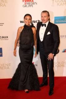 Verona Pooth and her husband Franjo at the ceremony Goldene Kamera 2018 on 22 02 2018 in Hamburg Golden Camera Awards 2018 in Hamburg