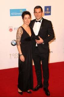 Dunja Hayali and Mitri Sirin at the award ceremony Golden Camera 2018 on 22 02 2018 in Hamburg Golden Camera Award Ceremony 2018 in Hamburg