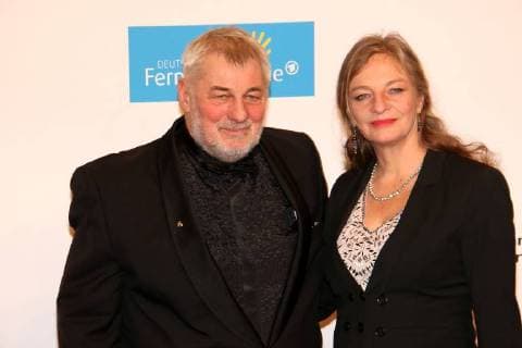 Heinz Hoenig and Gabriele Lechner at the ceremony Goldene Kamera 2018 on 22 02 2018 in Hamburg Golden Camera Awards Ceremony 2018 in Hamburg