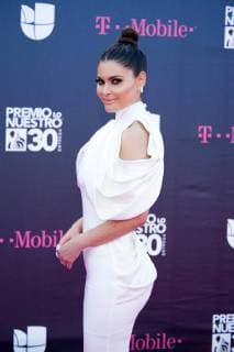 The television presenter and Venezuelan model Chiquinquira Delgado poses on his arrival to the carpet of the 30th edition of the Lo Nuestro Award to the Latin Music, at the American Airlines Arena in Miami, USA, 22 February 2018. EPA Giorgio Viera Famous and popular Latinos parade in carpet of Lo Nuestro Award !ACHTUNG: NUR REDAKTIONELLE NUTZUNG!  Copyright: xGIORGIOxVIERAx MIA00 20180223-636549498249266779