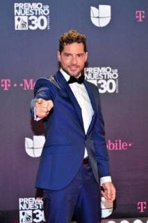 The Spanish singer David Bisbal poses on his arrival to the carpet of the 30th edition of the Lo Nuestro Award to the Latin Music, at the American Airlines Arena in Miami, USA, 22 February 2018. EPA Giorgio Viera Famous and popular Latinos parade in carpet of Lo Nuestro Award !ACHTUNG: NUR REDAKTIONELLE NUTZUNG!  Copyright: xGIORGIOxVIERAx MIA00 20180223-636549514696118760