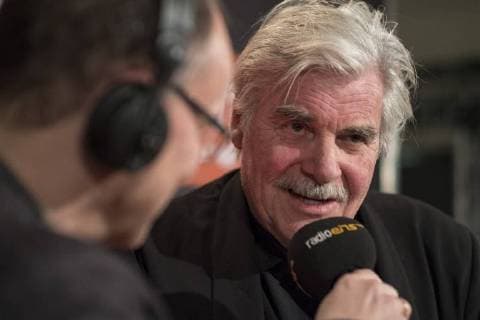 Schauspieler Peter Simonischek beim RadioEins Berlinale-Nighttalk aus der XXLounge anlässlich der 68. Internationalen Filmfestspiele Berlin 68. Internationale Filmfestspiele Berlin *** Actor Peter Simonischek at the RadioEins Berlinale Nighttalk from the XXLounge on the occasion of the 68 Berlin International Film Festival 68 Berlin International Film Festival