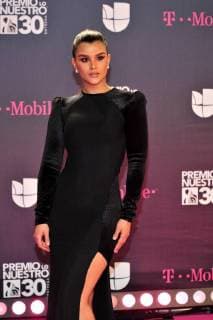 Dominican model Clarissa Molina poses on his arrival to the carpet of the 30th edition of the Lo Nuestro Award to the Latin Music, at the American Airlines Arena in Miami, USA, 22 February 2018. Famous and popular Latinos parade in carpet of Lo Nuestro Award !ACHTUNG: NUR REDAKTIONELLE NUTZUNG!  Copyright: xGIORGIOxVIERAx MIA00 20180223-636549554360451071