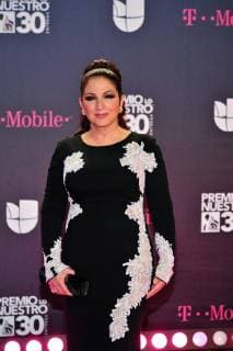 Cuban-US singer Gloria Estefan poses on his arrival to the carpet of the 30th edition of the Lo Nuestro Award to the Latin Music, at the American Airlines Arena in Miami, USA, 22 February 2018. Famous and popular Latinos parade in carpet of Lo Nuestro Award !ACHTUNG: NUR REDAKTIONELLE NUTZUNG!  Copyright: xGIORGIOxVIERAx MIA00 20180223-636549555027819071