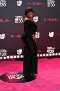 Dominican Internet celebrity Chiky Bombom poses on his arrival to the carpet of the 30th edition of the Lo Nuestro Award to the Latin Music, at the American Airlines Arena in Miami, USA, 22 February 2018. Famous and popular Latinos parade in carpet of Lo Nuestro Award !ACHTUNG: NUR REDAKTIONELLE NUTZUNG!  Copyright: xGIORGIOxVIERAx MIA00 20180223-636549589818062780