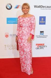 Uschi Glas at the presentation of the Golden Camera in the fair Hamburg Karolinenstrasse Copyright imago stock people GmbH Tinkeres Date 22 02 2018 Golden Camera