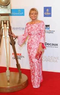 Uschi Glas at the presentation of the Golden Camera in the fair Hamburg Karolinenstrasse Copyright imago stock people GmbH Tinkeres Date 22 02 2018 Golden Camera