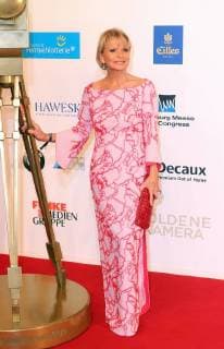 Uschi Glas at the presentation of the Golden Camera in the fair Hamburg Karolinenstrasse Copyright imago stock people GmbH Tinkeres Date 22 02 2018 Golden Camera