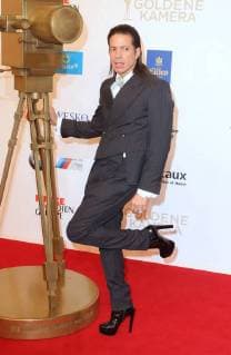 Jorge Gonzalez at the awarding of the Golden Camera in the fair Hamburg Karolinenstrasse Copyright imago stock people GmbH Tinkeres Date 22 02 2018 Golden Camera